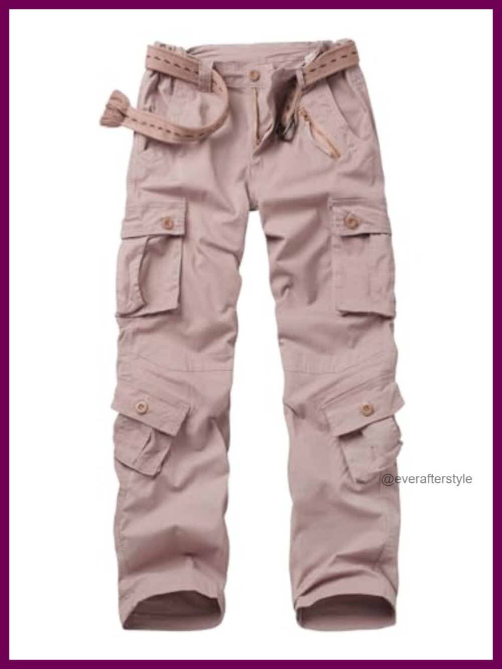 AKARMY Womens Cargo Pants Ripstop Military Work Outdoor Casual